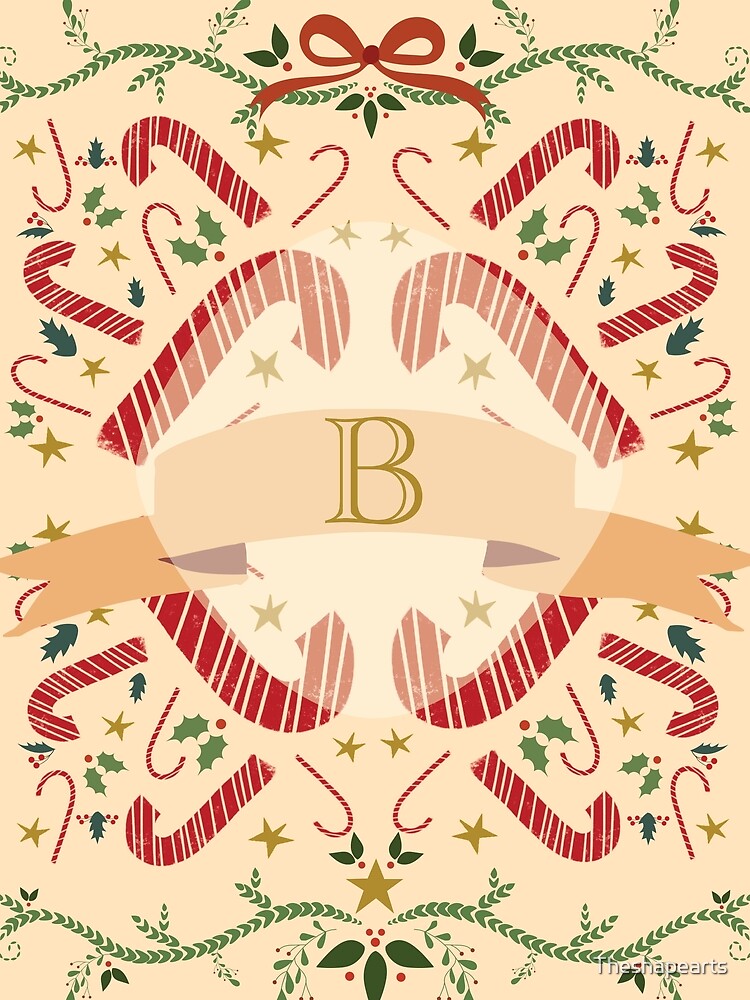 Holiday Alphabet - B by Theshapearts