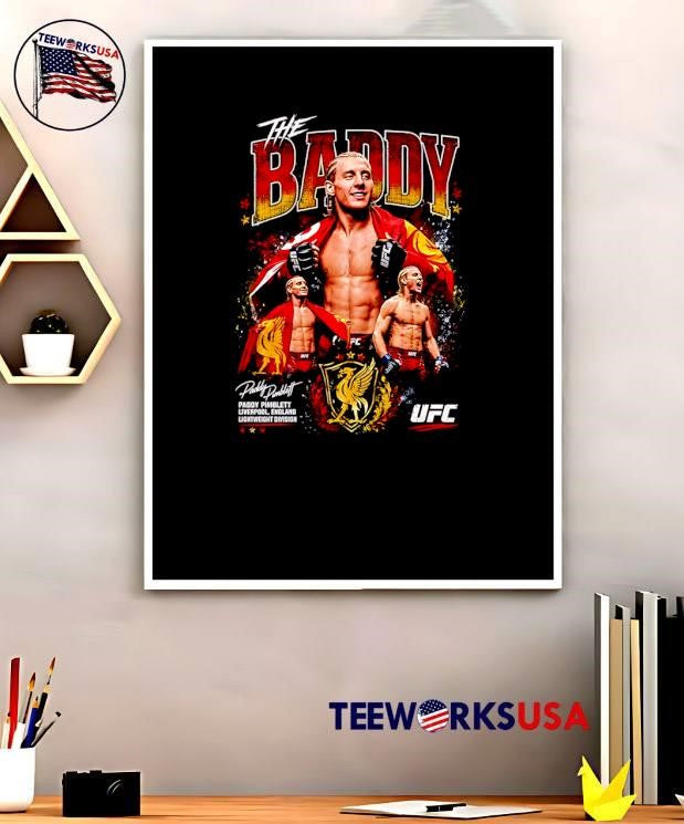 Paddy Pimblett Liverpool FC The Baddy UFC T-Shirt