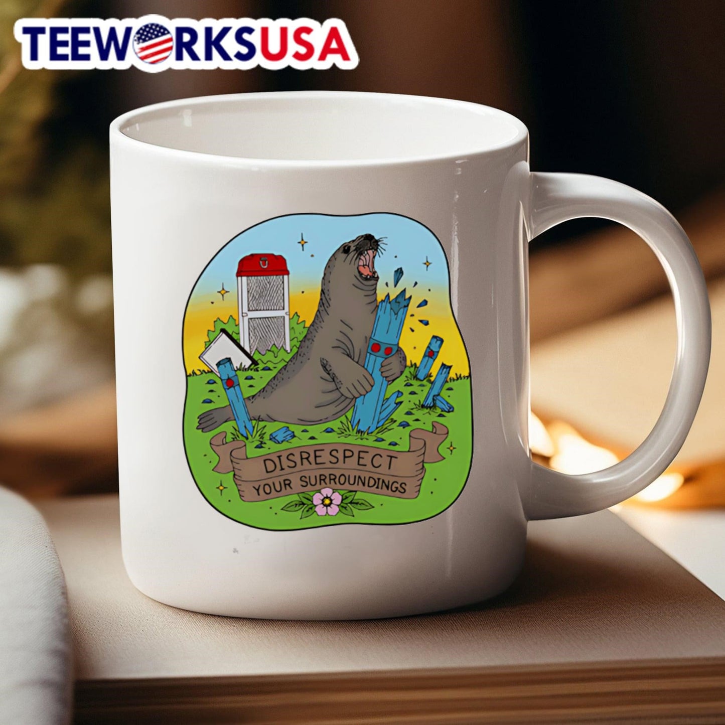 Disrespect Your Surroundings Seal Shirt