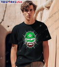 The Captainn 14 Hockey Player Beard Graphic Dallas Stars Shirt