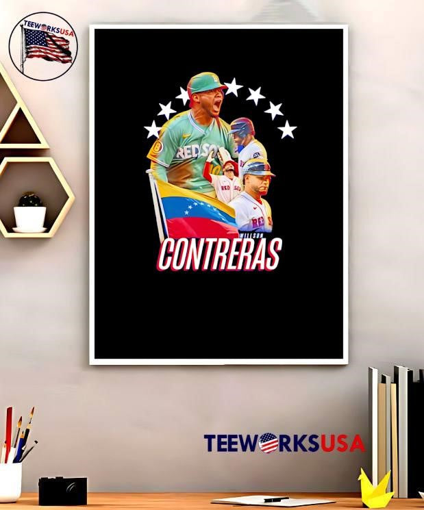 Venezuelan Pride Willson Contreras Red Sox T-Shirt