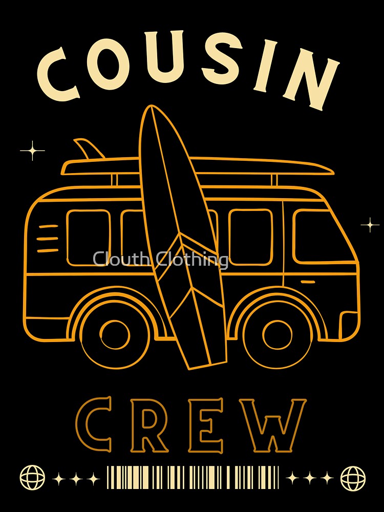Cousin Crew 2023 Summer Vacation Beach Matching Family Trip by Clouth Clothing  ⭐⭐⭐⭐⭐