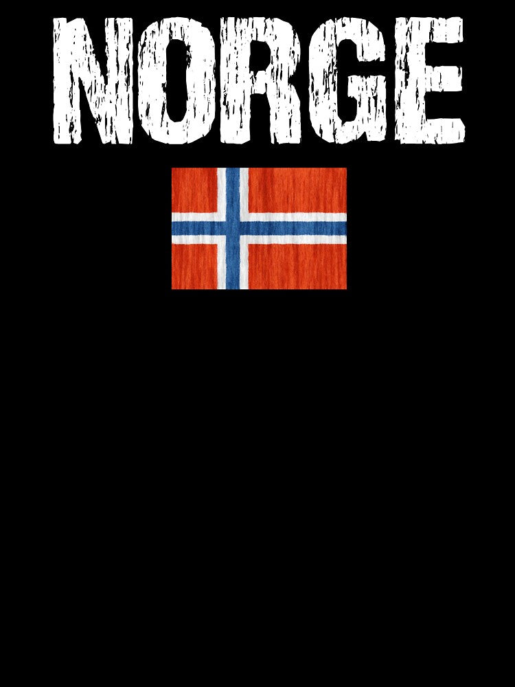 Norge Norway Flag Distressed by Nirvanibex