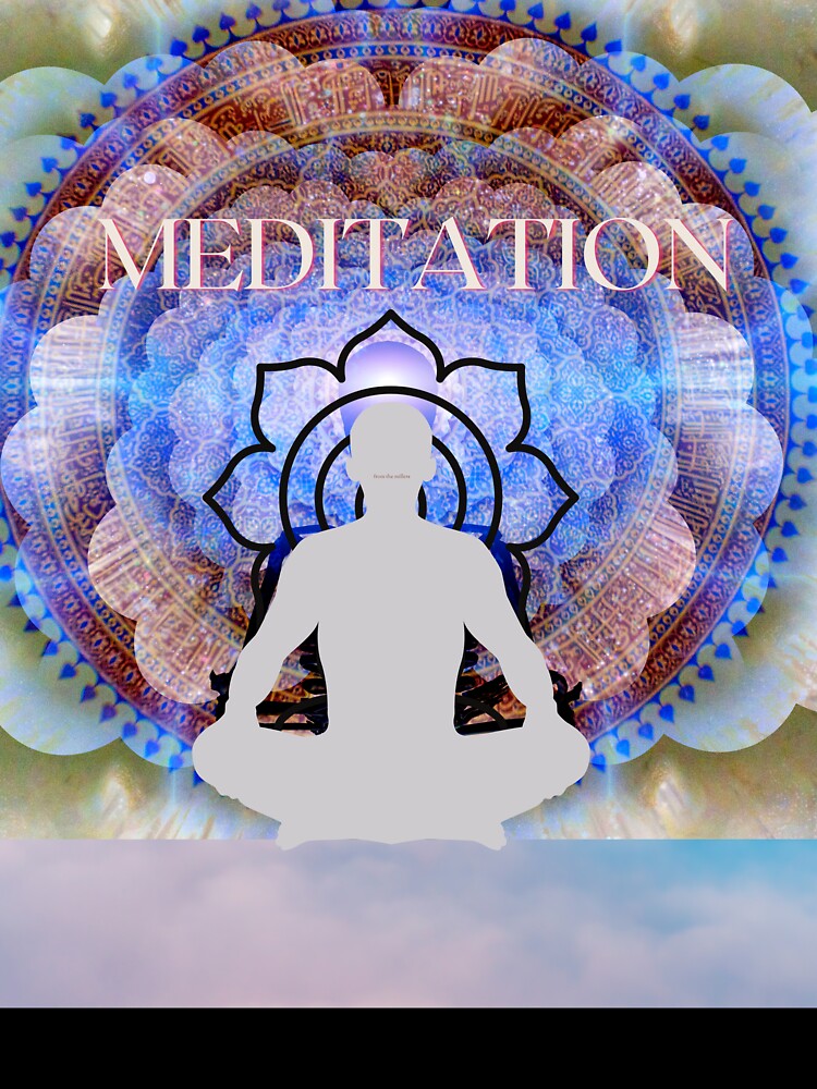 Meditation for enlightenment by Nature's Palette