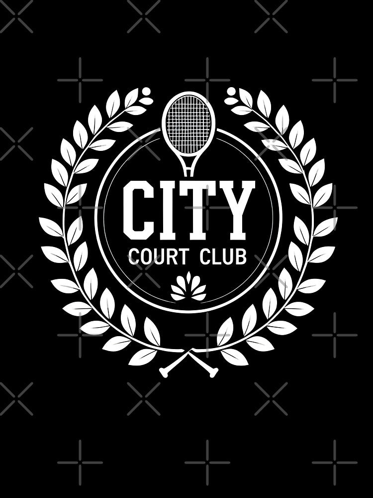 Vintage Tennis Club Crest Classic Red Heritage Design | Premium HD Design of City Court Club Tennis by MillionaireGenZ ⭐⭐⭐⭐⭐ (5.0)