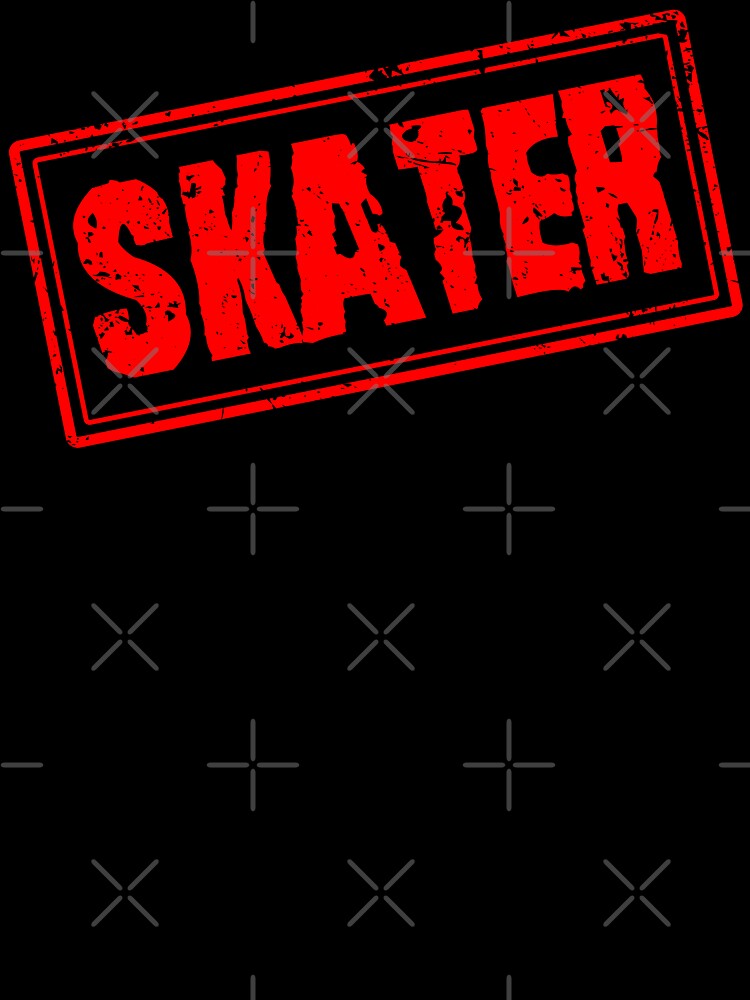 Skater (Vintage Retro Stamp • Skating • Gift For Sk8ters) by SassyClassyMe