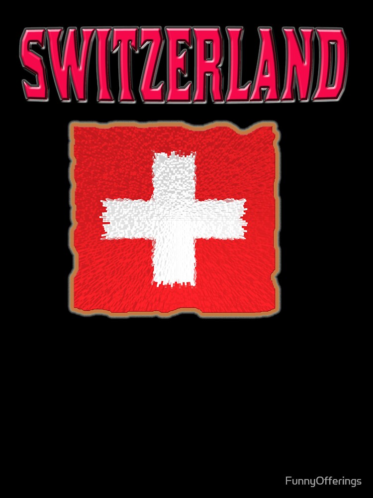Switzerland Flag by FunnyOfferings