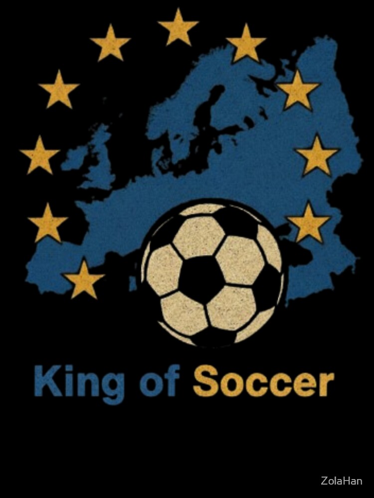 Europe Soccer Map Vintage Design by ZolaHan