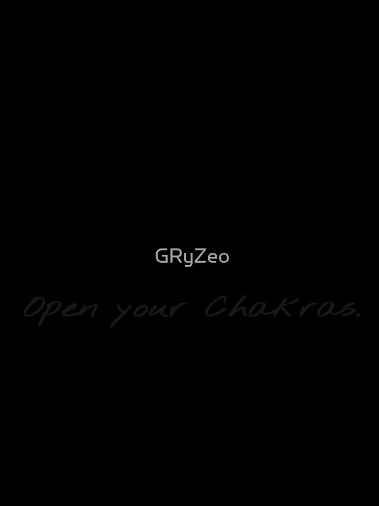 Open Your Chakras. by GRyZeo