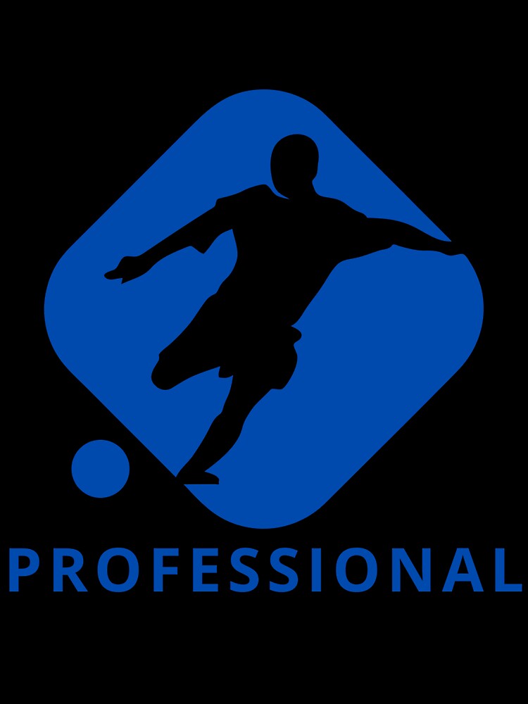 Football Blue Professional Player | Soccer Professional Maestro by Football Stickers World