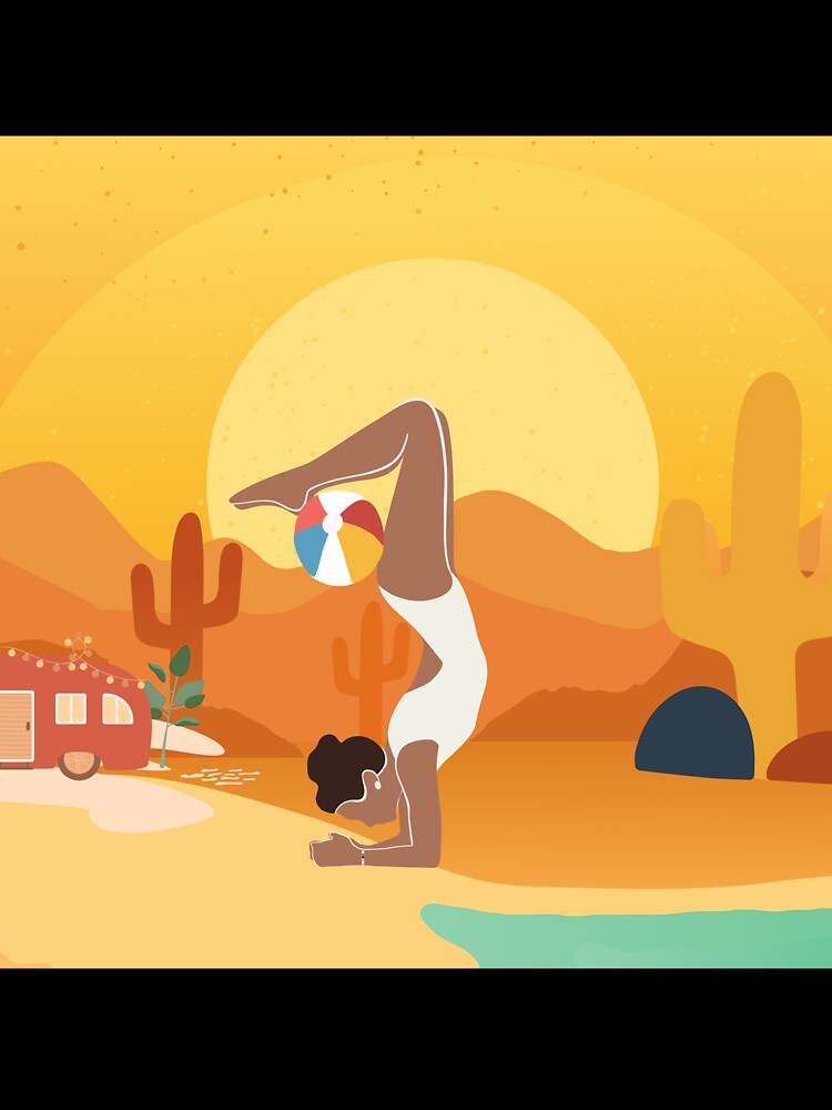Yoga on the beach- Yoga Mediation Practice by FreshN Free