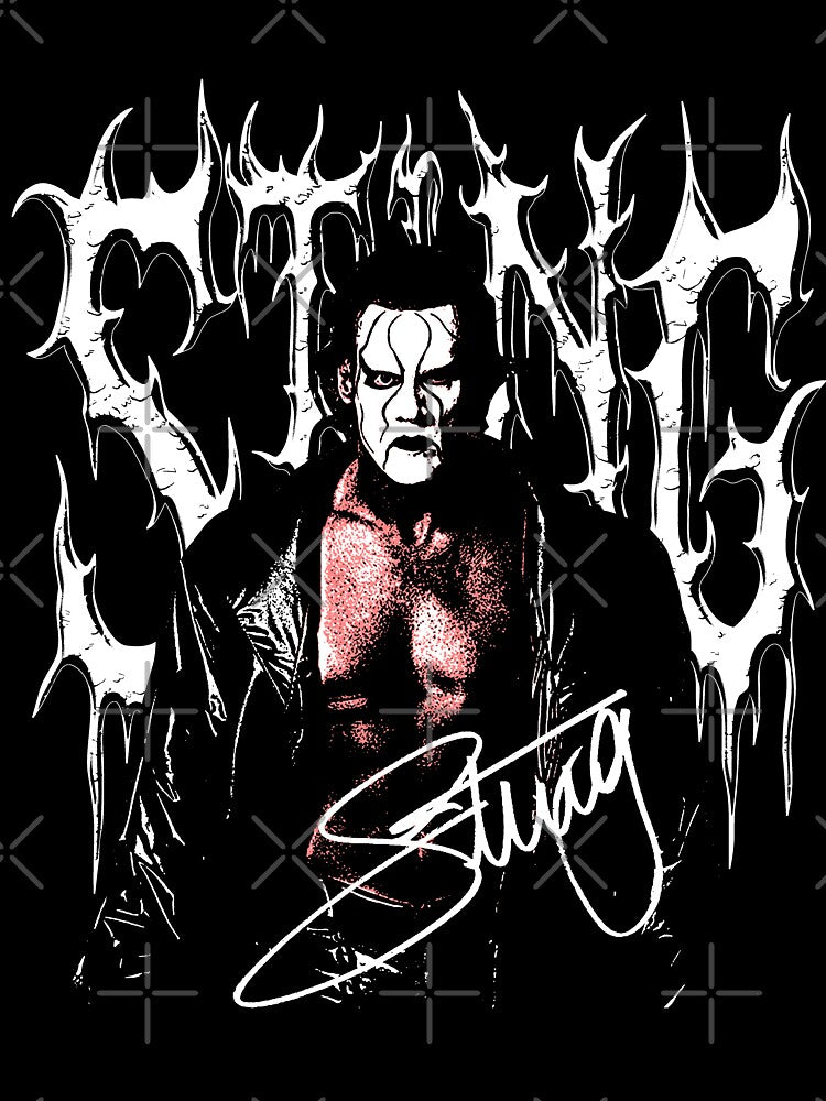 STING 90s vintage wrestler by ultimomondo