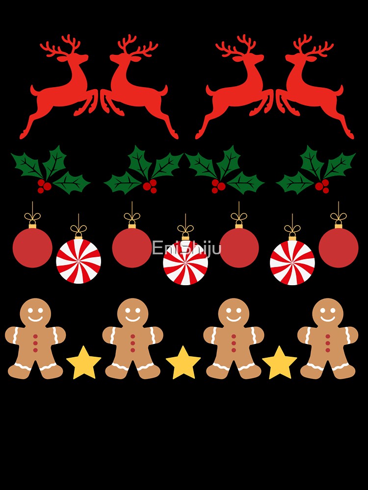 Cute Traditionnal Festive Pattern by EniShiju