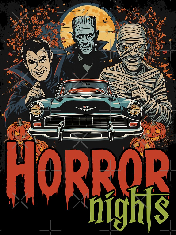 Halloween Horror Nights, Vintage Horror Characters by mpsobject