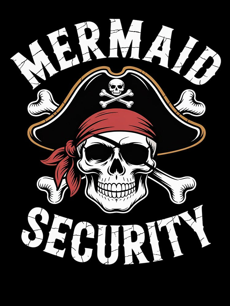 Mermaid Security Pirate Party Dad Brother Family Matching by VerseFarm