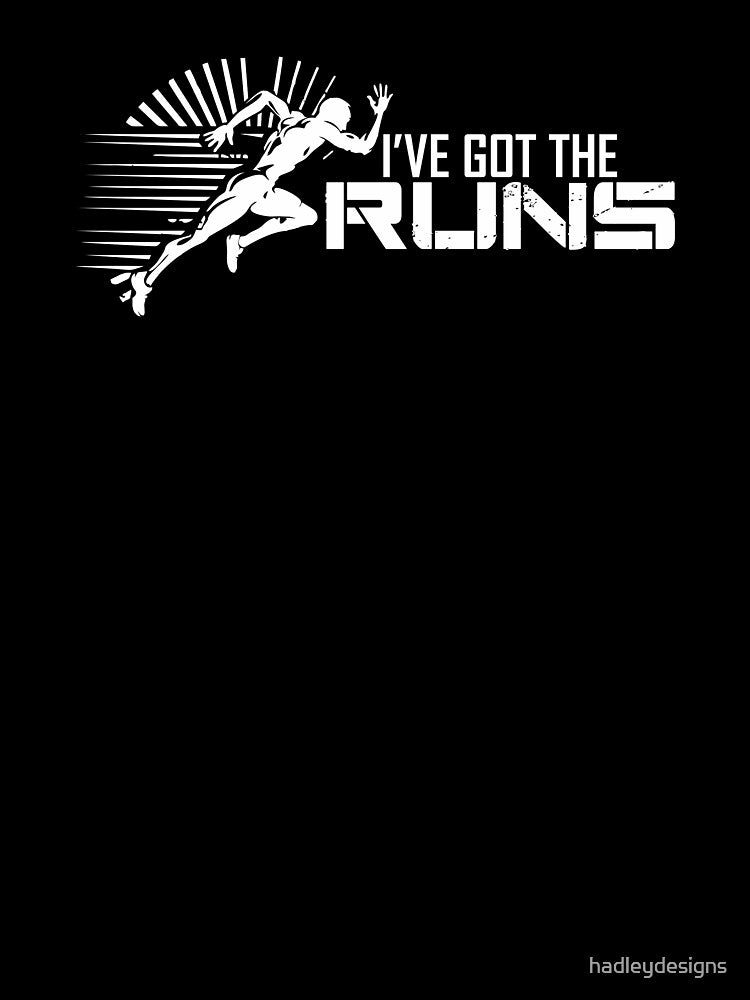 Ive got the Runs cross country marathon runner funny gift by hadleydesigns