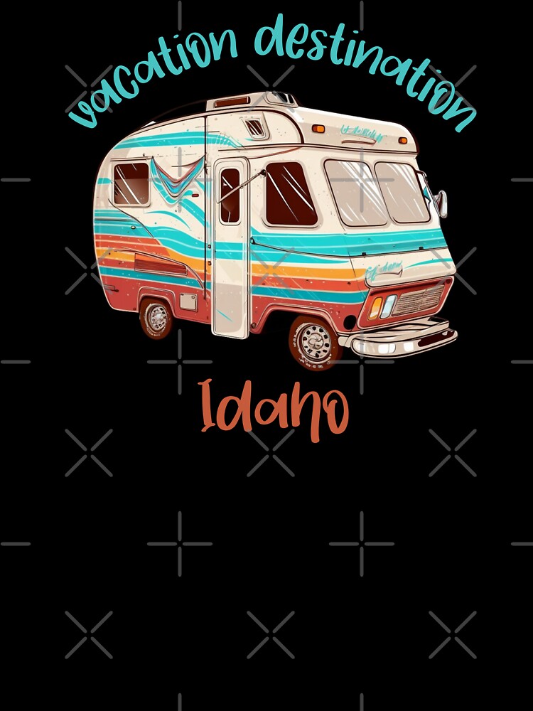 Vacation Destination Idaho T-Shirt by MarqisStudio