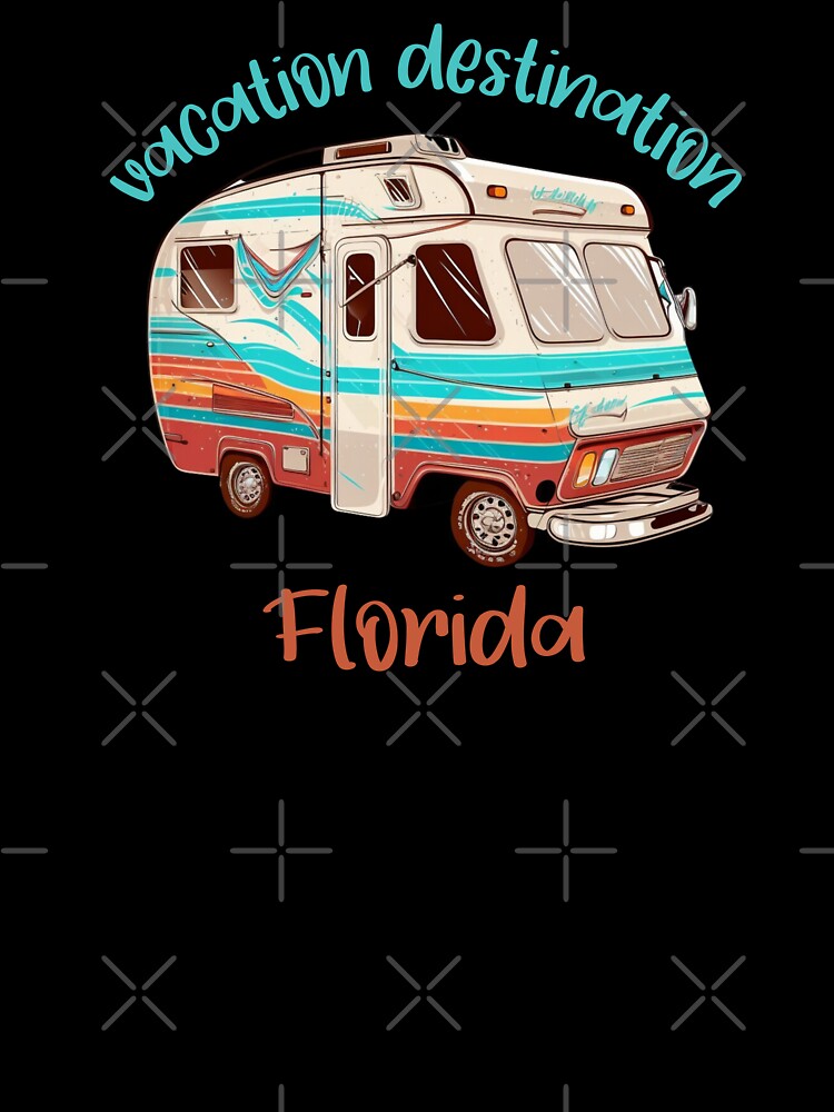Vacation Destination Florida T-Shirt by MarqisStudio