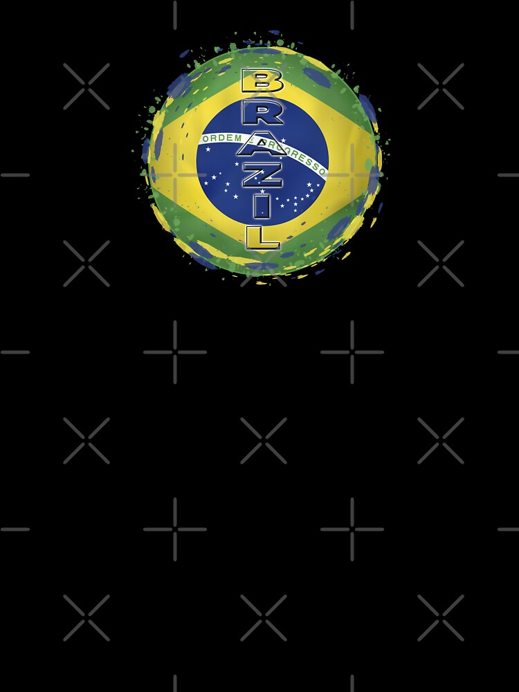 Brazil Flag Circle by Arramavis