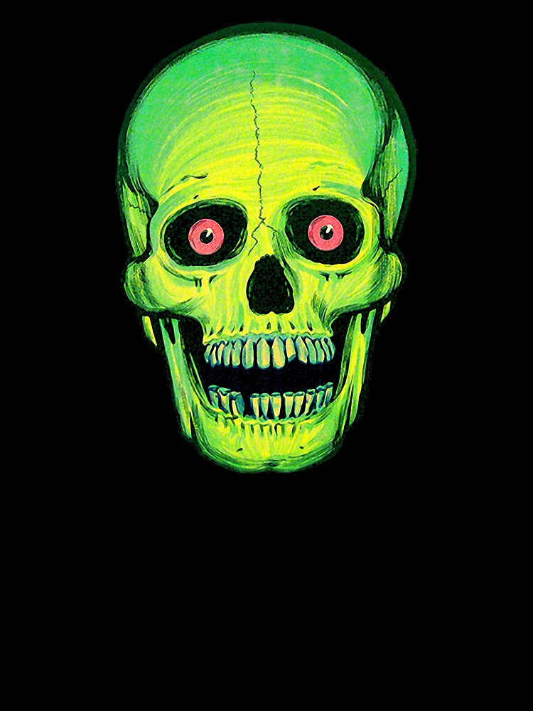 Vintage Glow Skull! by PatTheBat