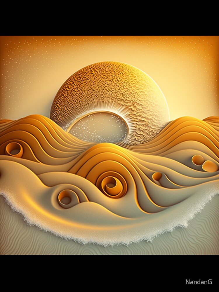 Live with Intention, Meditate with Purpose by the Sea by RetComly