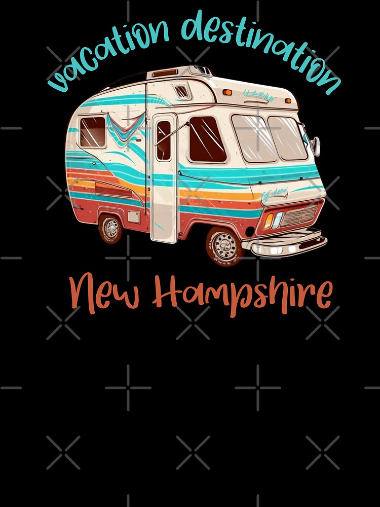Vacation Destination New Hampshire T-Shirt by MarqisStudio