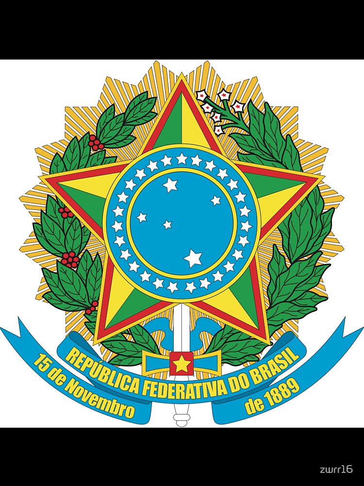 Brazilian Coat of Arms by zwrr16