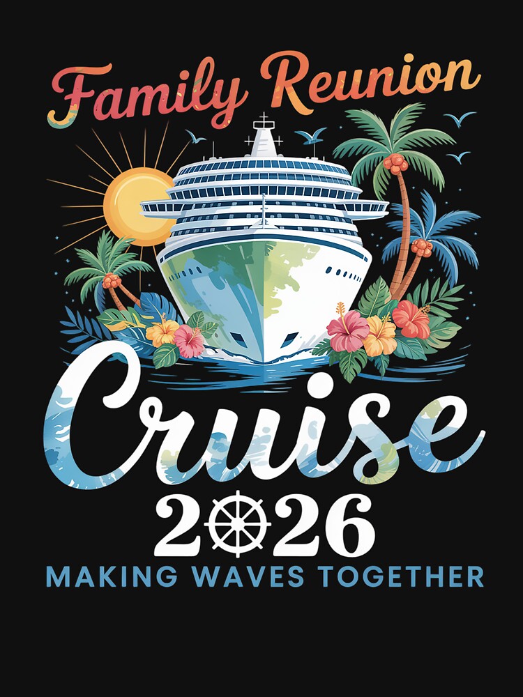 Cruise Vacation Matching Family Reunion 2026 by JonGogue