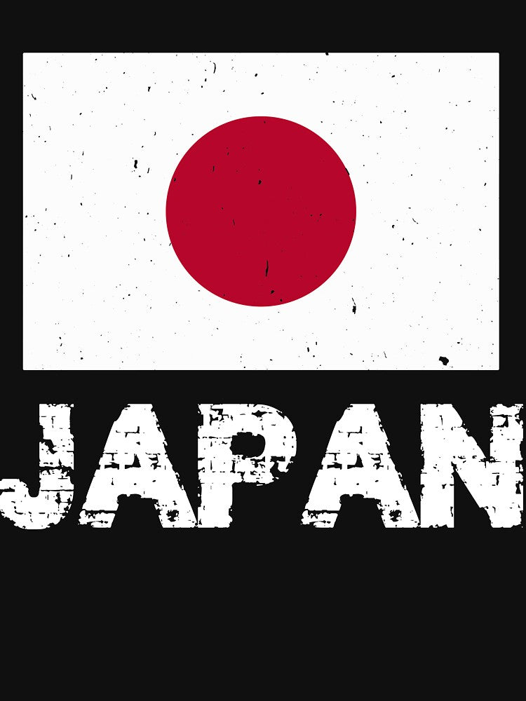 Japan National Pride Japanese Flag Design by AllStarMerch