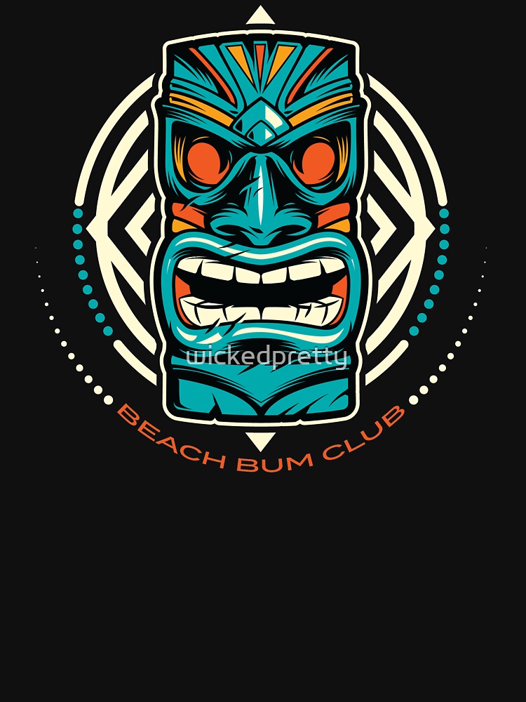 Beach Bum Club Tiki by wickedpretty