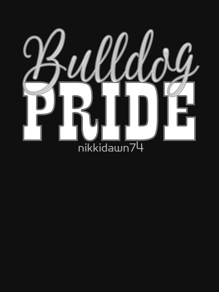 Bulldog Pride Spiritwear by nikkidawn74