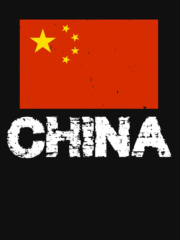 China National Pride Chinese Flag Design by AllStarMerch