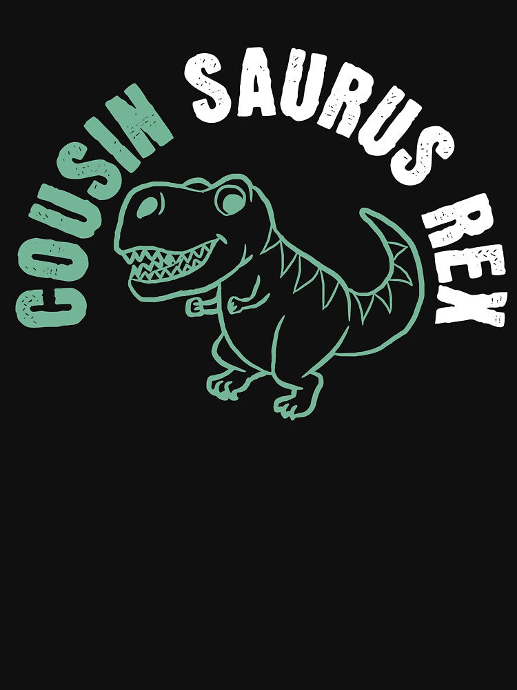 Cousins Dinosaur T-Shirt by 4tomic