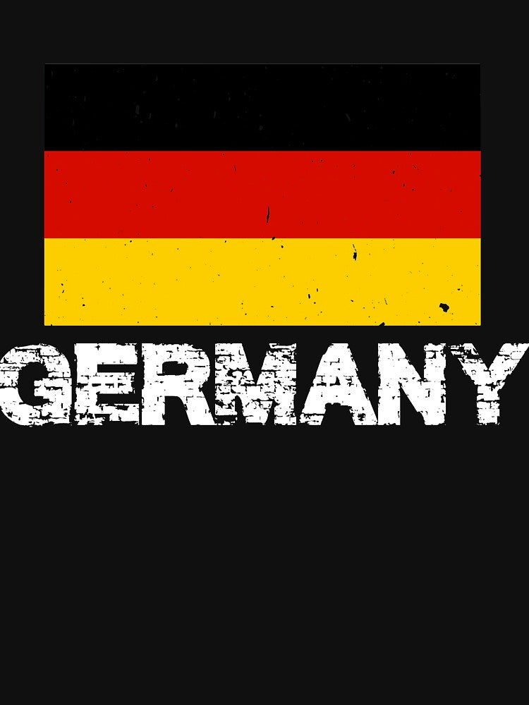Germany National Pride German Flag Design by AllStarMerch
