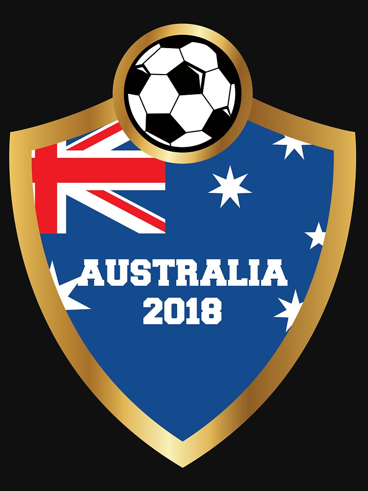 Australia 2018 National Soccer Team Design by AllStarMerch