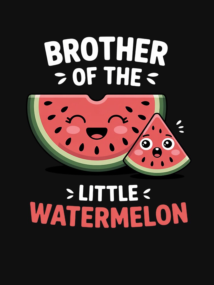 Brother Of The Little Watermelon Melon Family Matching by MelSurf