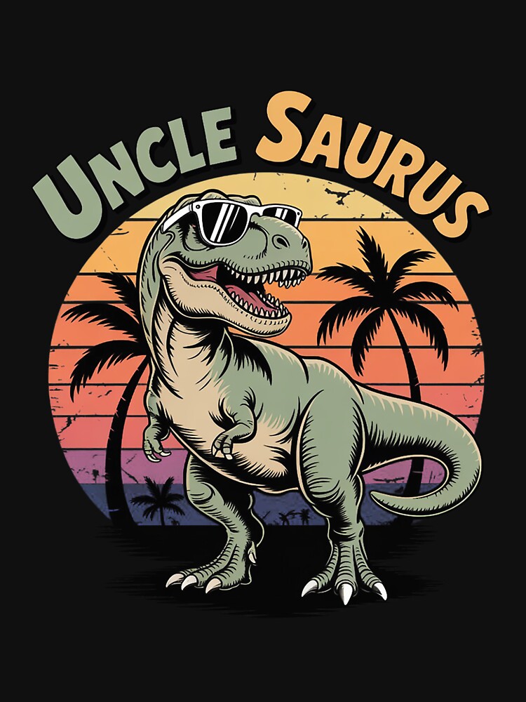 Unclesaurus T Rex Dinosaur Uncle Saurus Family Matching by LapFemile