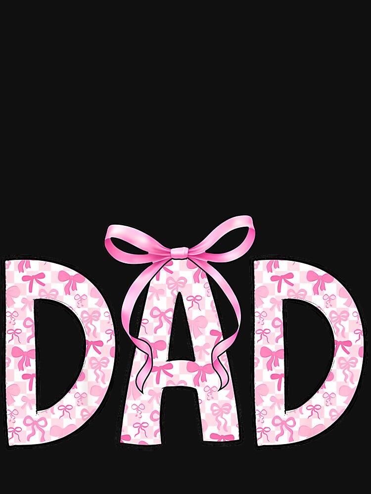 Dad Daddy Birthday Squad Matching Coquette Bow Family Crew by CriseldaBruning