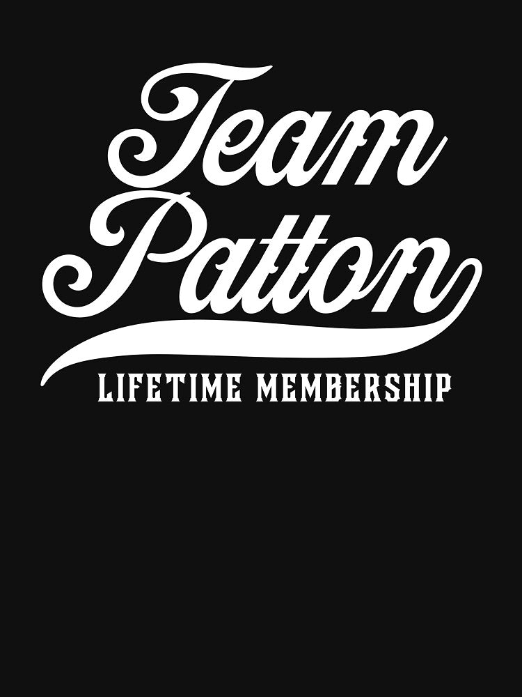 Team Patton Family Name by linartcia