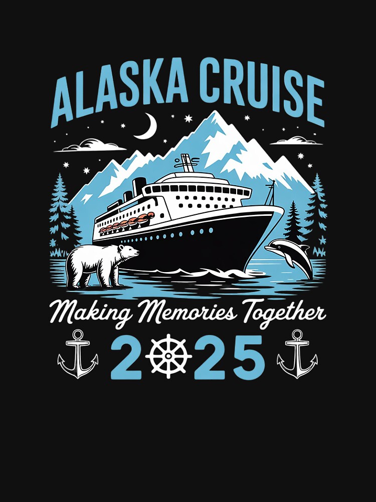 Matching Family Friends and Group Alaska Cruise 2025 23 by joyouartArt