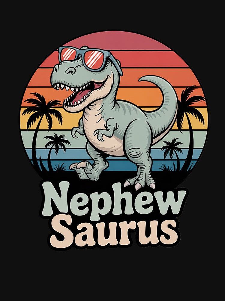 Nephewsaurus T Rex Dinosaur Nephew Saurus Family Matching by MuteElevent