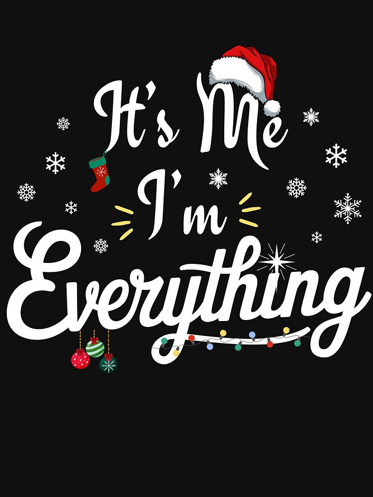 Its Me I'm Everything Christmas Matching Couple Pajamas by masterdeer
