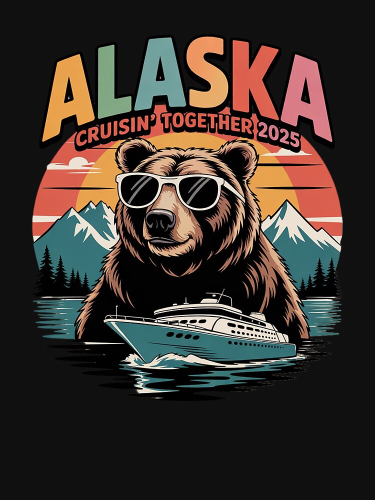 Matching Family Friends and Group Alaska Cruise 2025 7 by joyouartArt