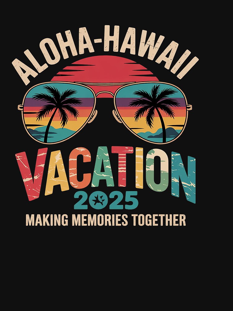 Family Vacation 2024 Aloha Hawaii Hawaiian Matching Group by katherintration