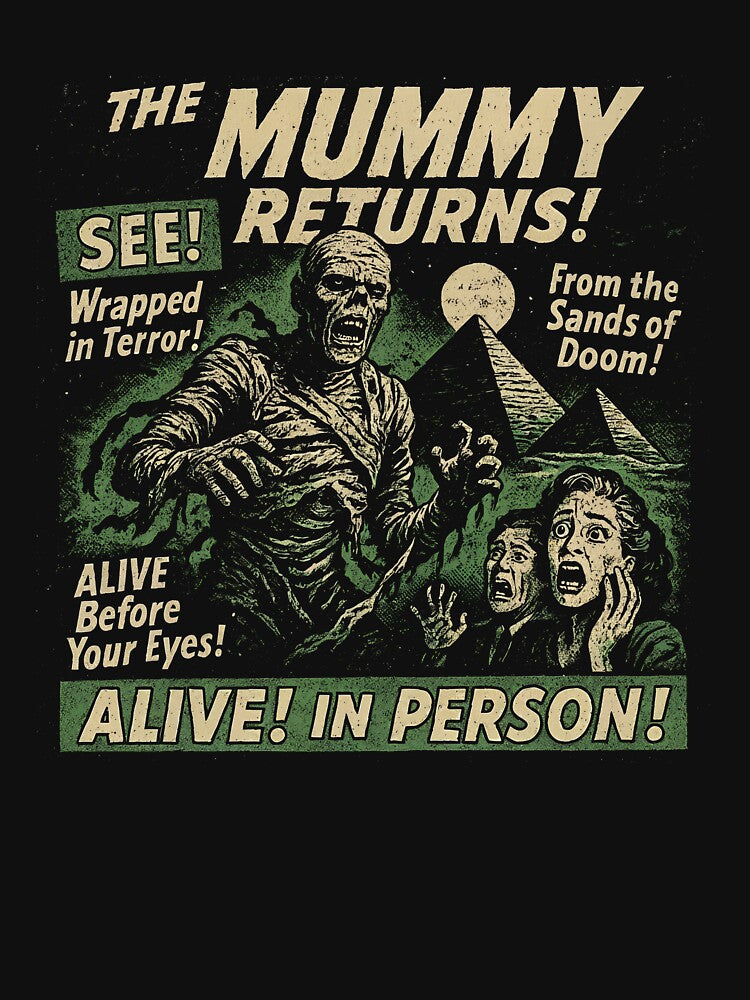 The Mummy Returns Movie Poster Vintage Halloween Gear by DynamicDesign