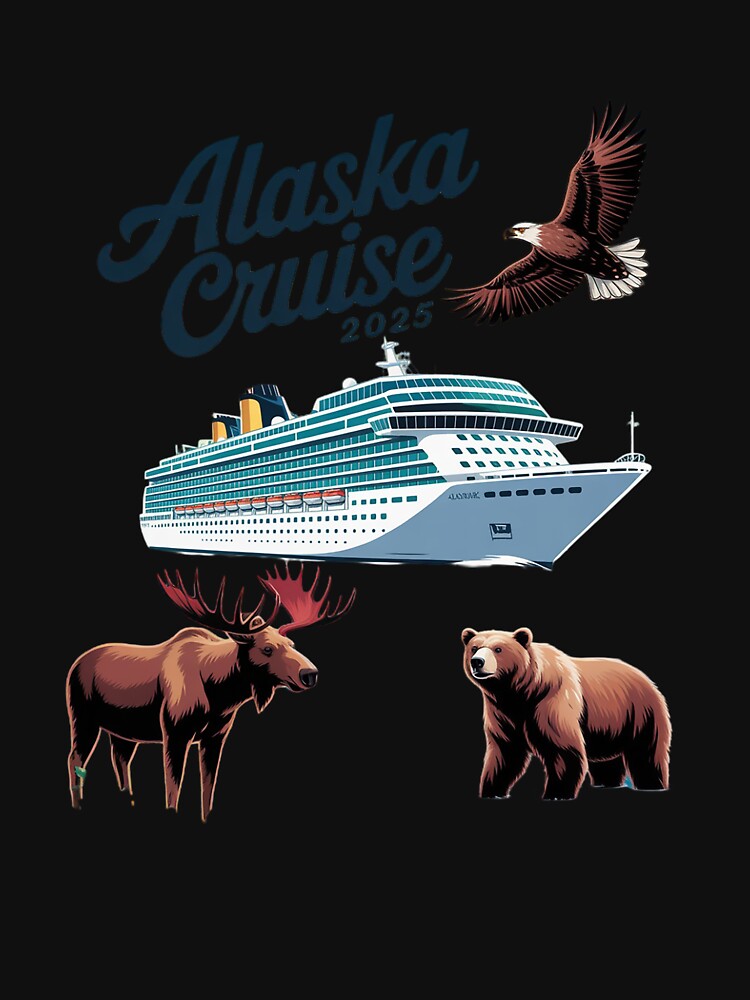 Alaska Cruise 2025 Matching Family Friends And Group Alaskan by MarkLeedsArt