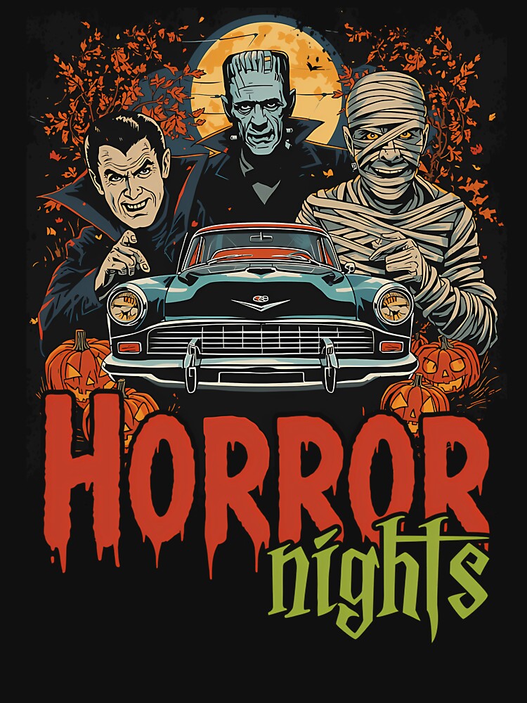 Halloween Horror Nights Vintage Horror Characters by PamelaDuncanas