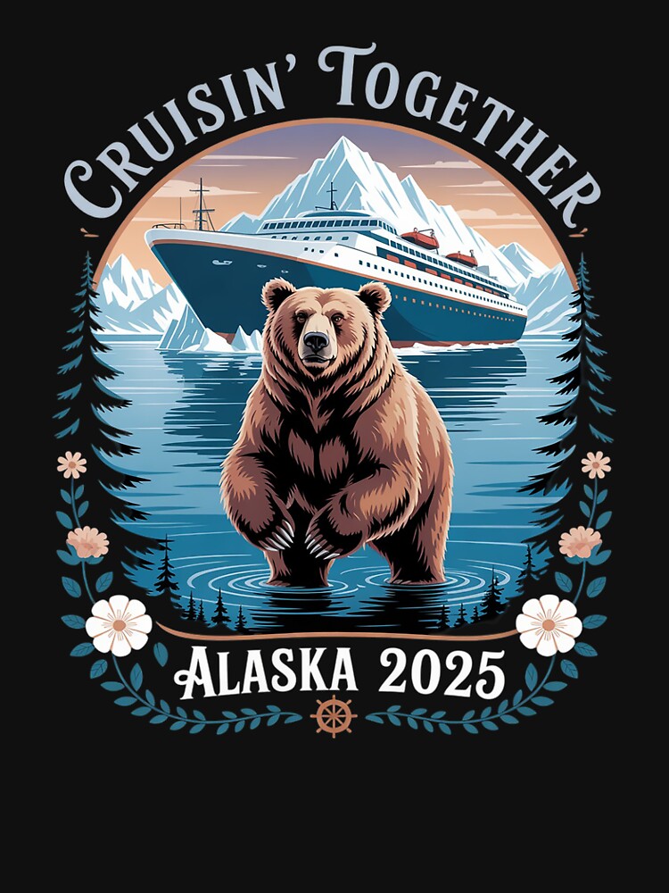 Cruisin Together Matching Family Friends Alaska Cruise 2025 by joyouartArt