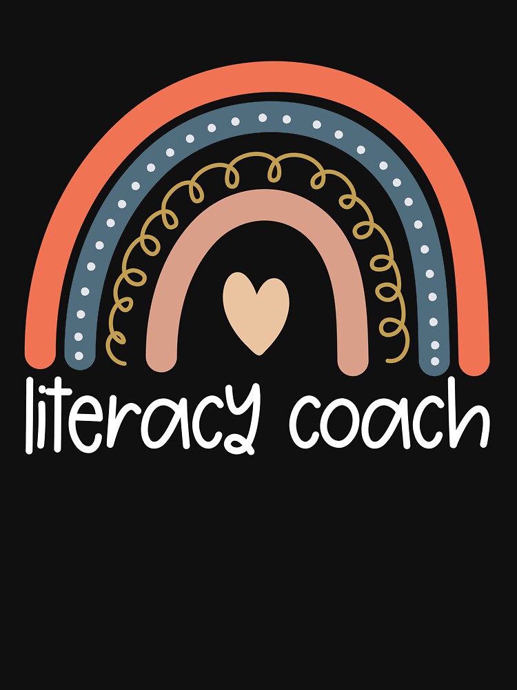 Literacy Coach Back To School Boho Rainbow Literacy Coach Gear by DynamicDesign