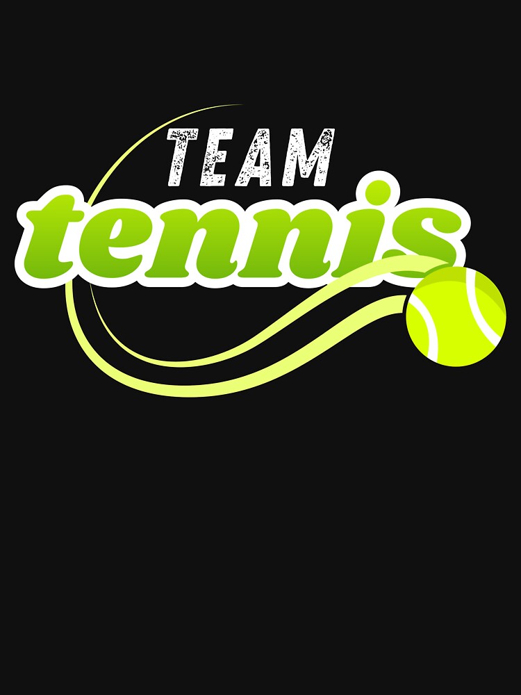 Team Tennis (for dark colours) by Creative Kelly